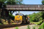 CSX under the H line